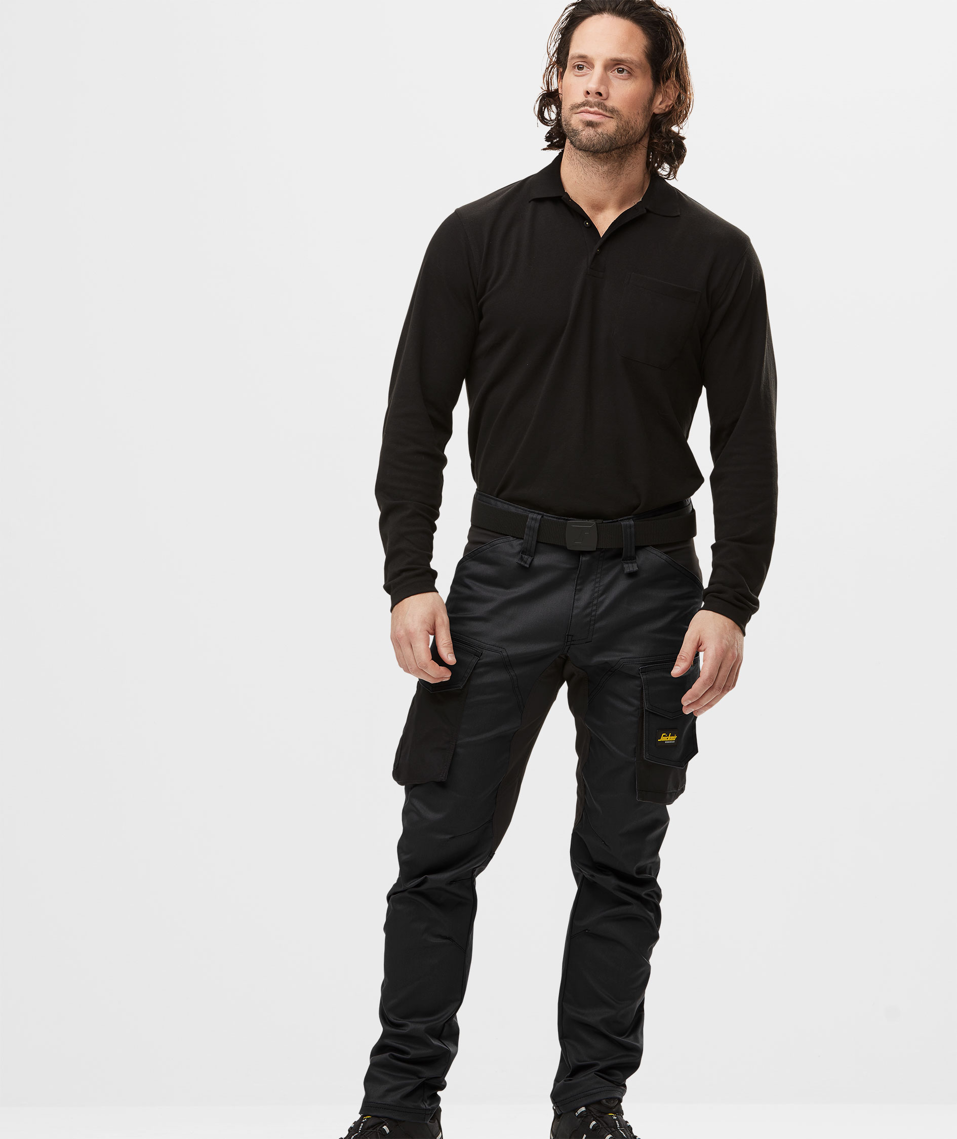 Snickers langermet polo T-skjorte 2608