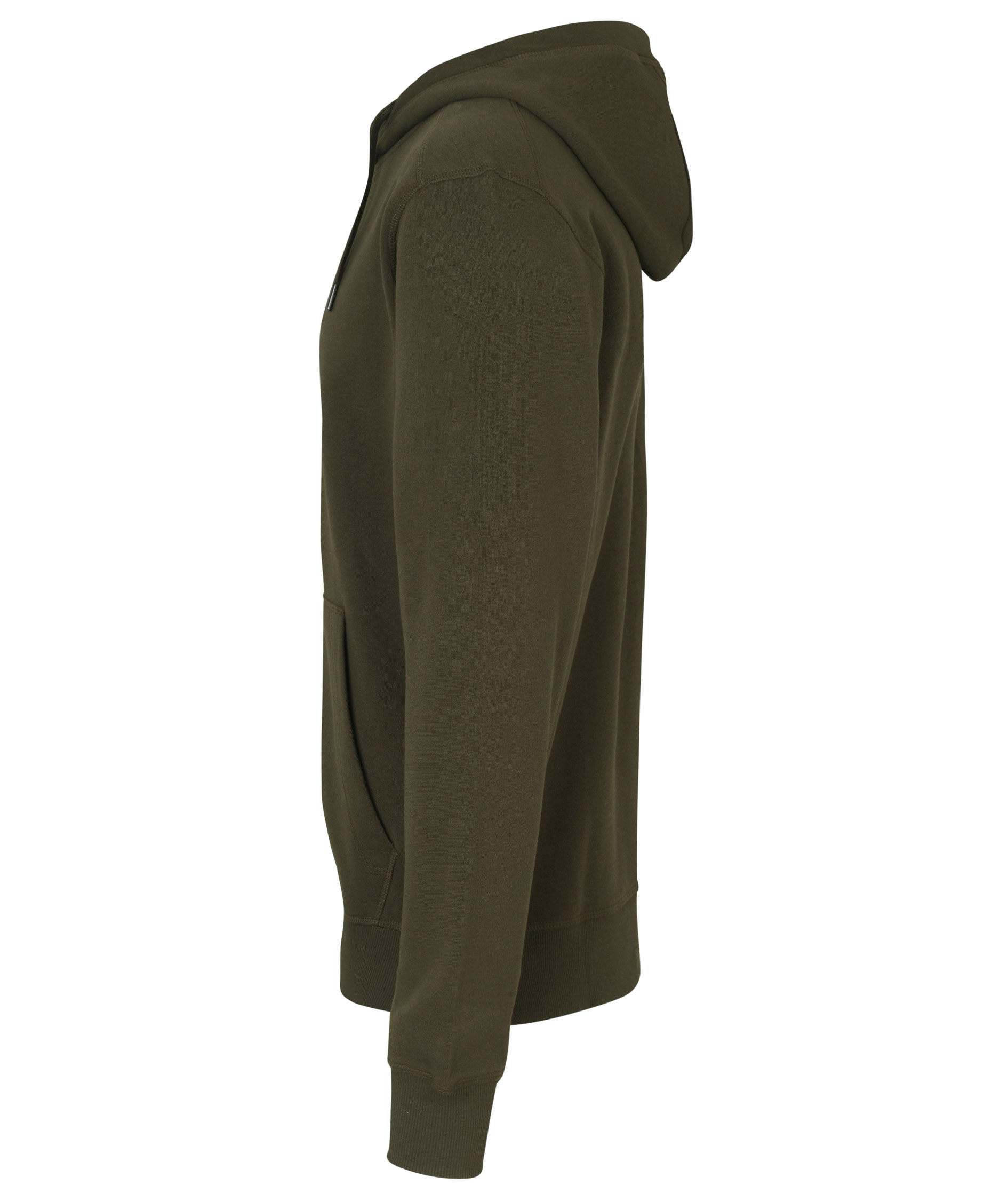 ID Core hoodie with zipper, Olive Green, large image number 2