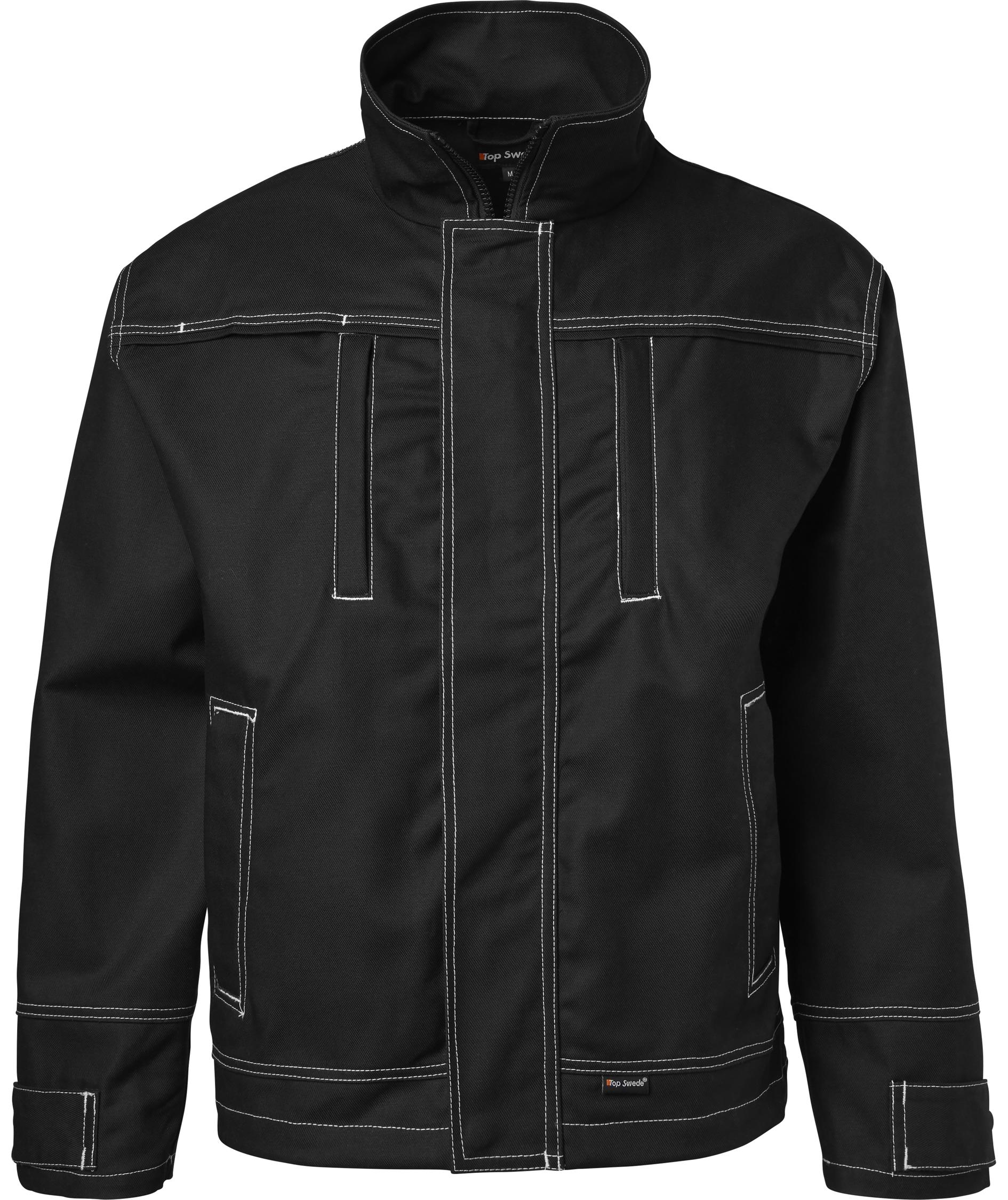 Top Swede arbetsjacka 3815, Svart