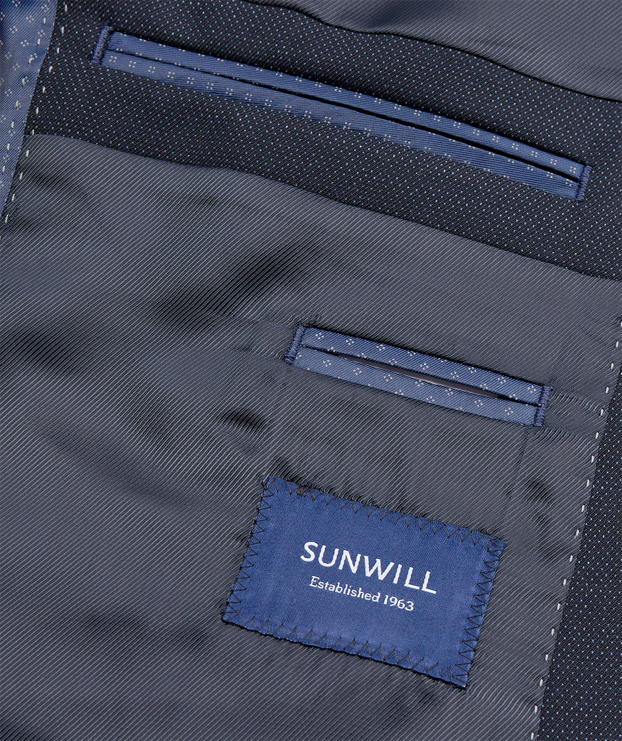 Sunwill Bistretch Modern fit ull kavaj, Navy, large image number 5