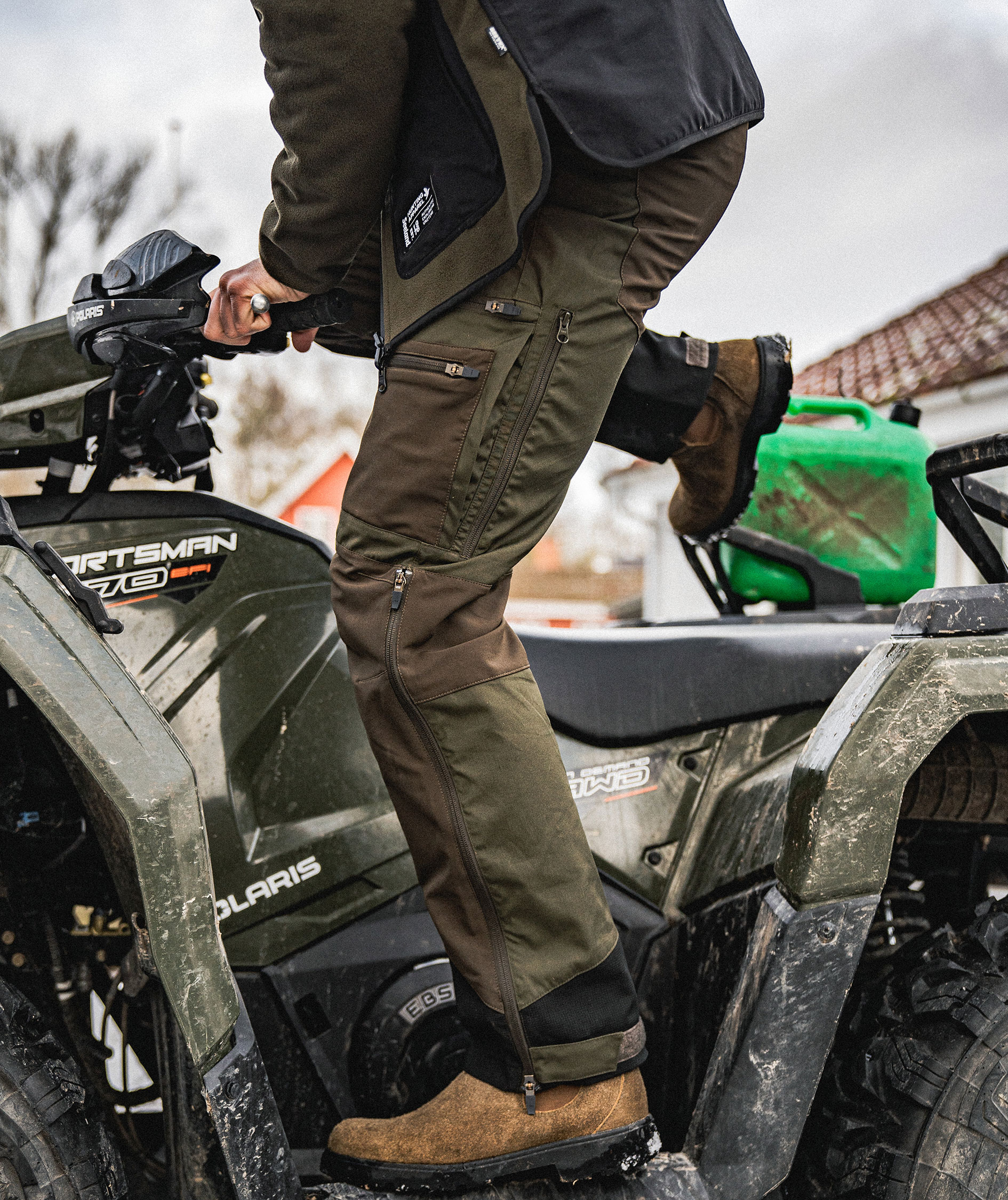 Seeland Hemlock Hose, Pine green/Grizzly brown