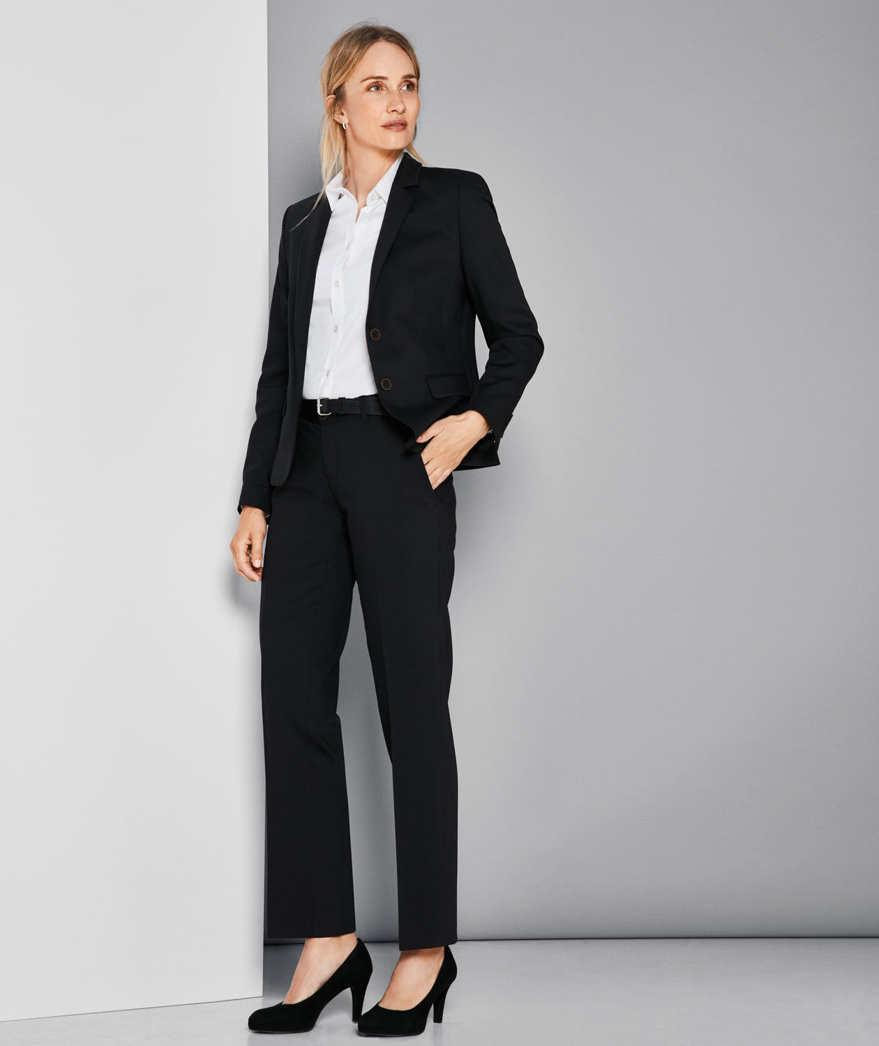 Sunwill Traveller Bistretch Regular fit byxa dam, Black