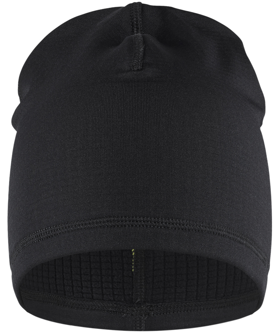 Bl&aring;kl&auml;der beanie, Svart