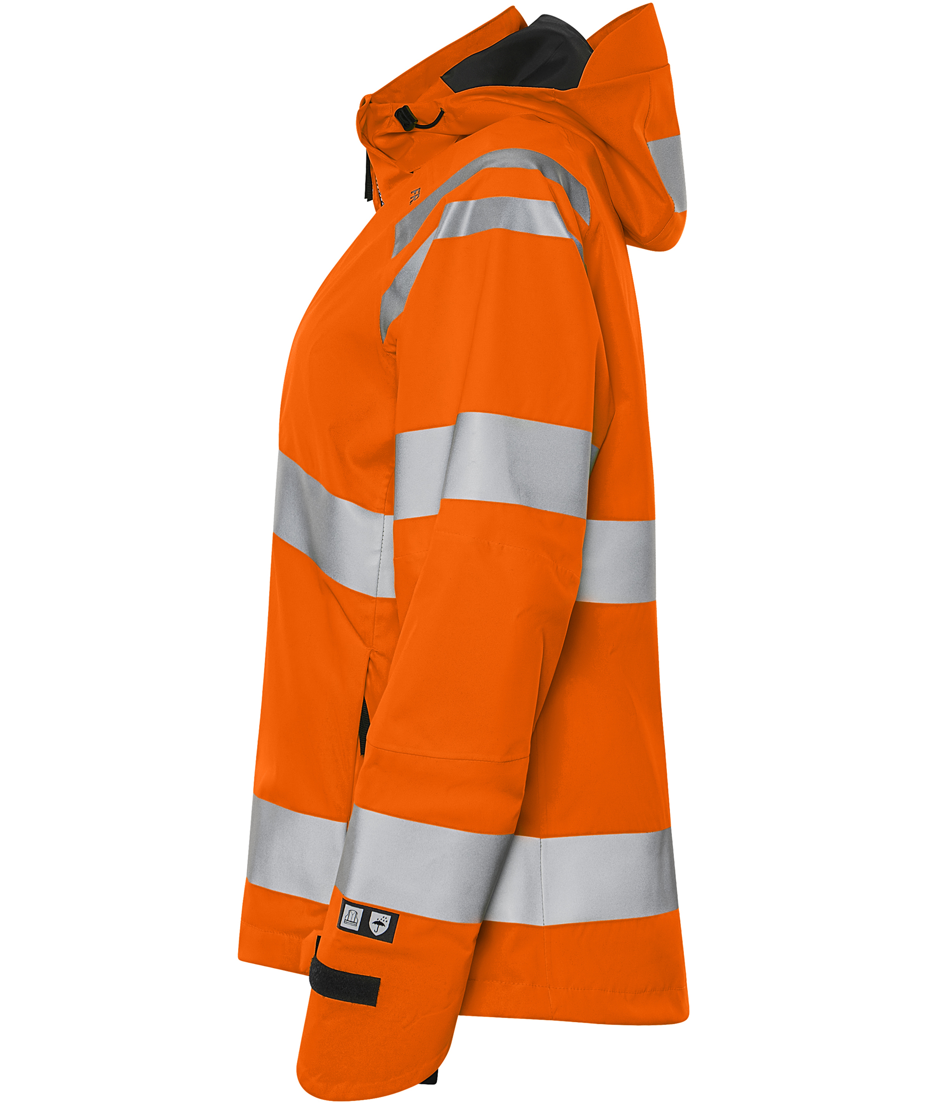 Fristads dame skaljakke 4681 GLPS, Hi-vis Orange, large image number 3