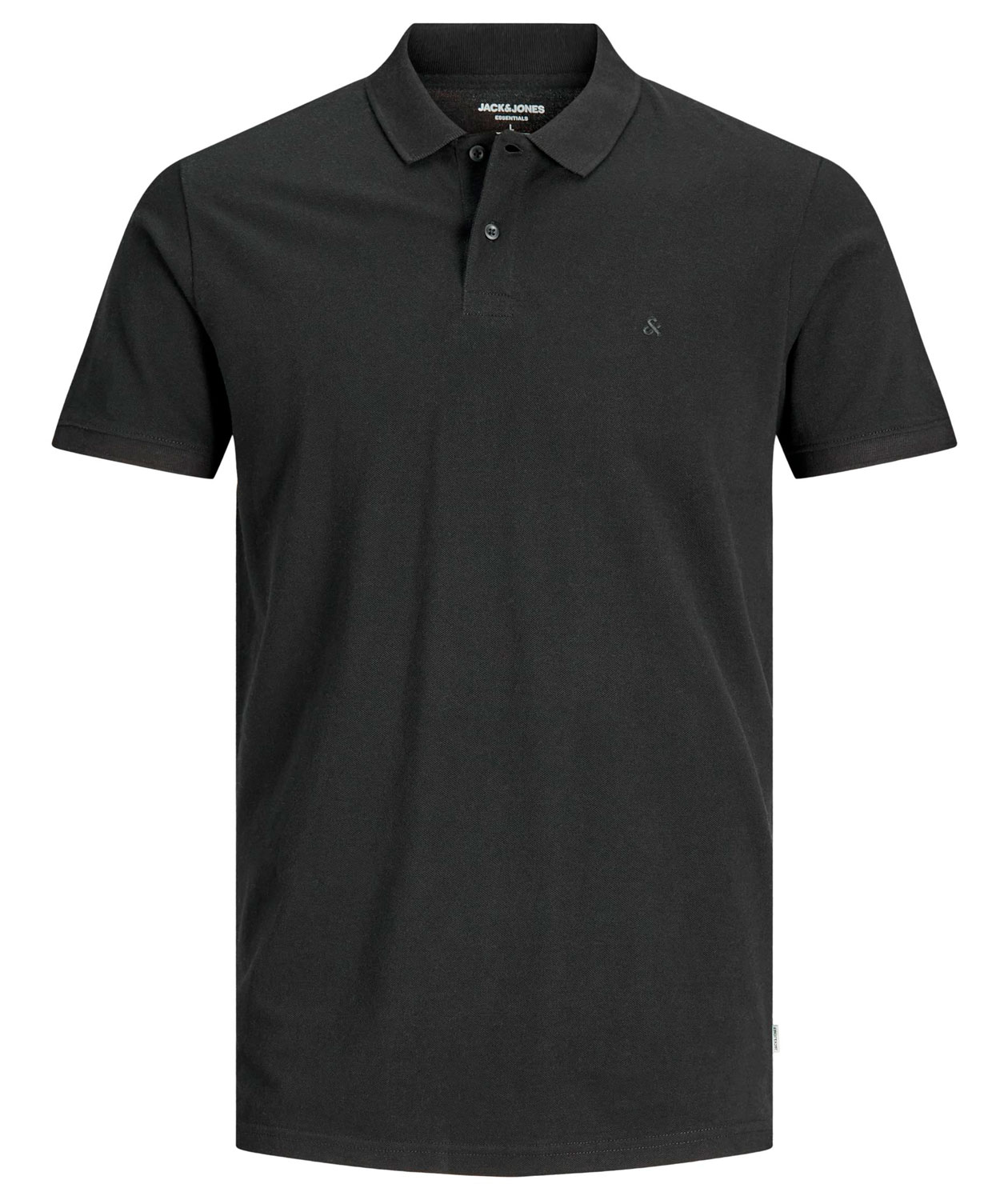 Jack & Jones JJEBASIC pik&eacute;tr&ouml;ja, Svart, Svart, swatch