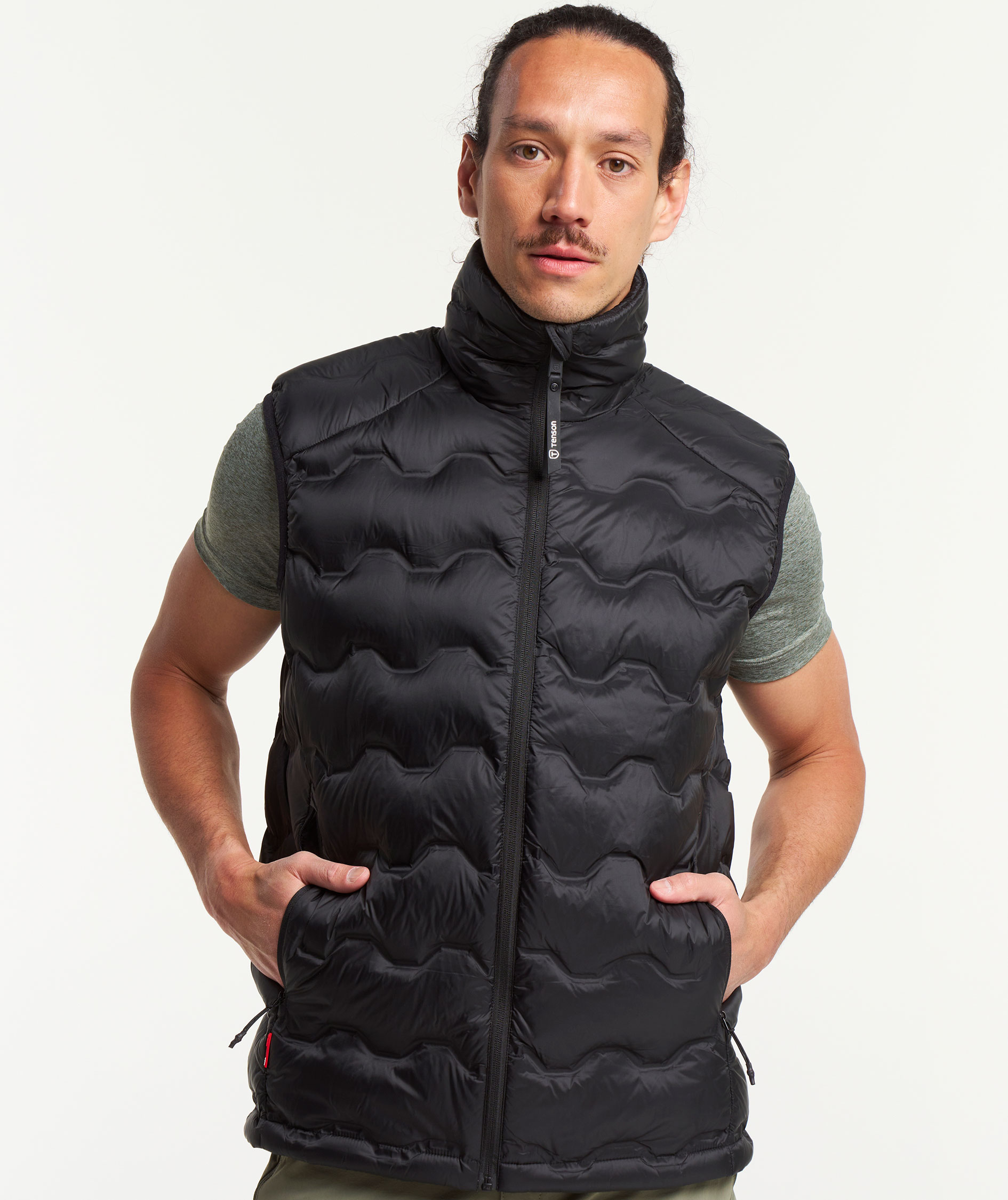 Tenson TXlite Shibui down vest, Black, large image number 7