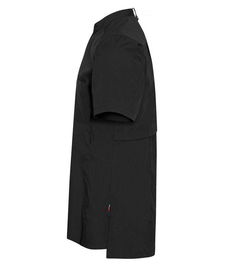 Segers 1006 regular fit kort&auml;rmad kockskjorta, Svart, large image number 4