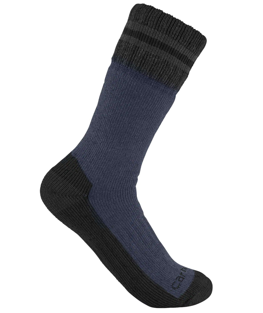 Carhartt 2-Pack st&oslash;vlesokker med ull, Denim