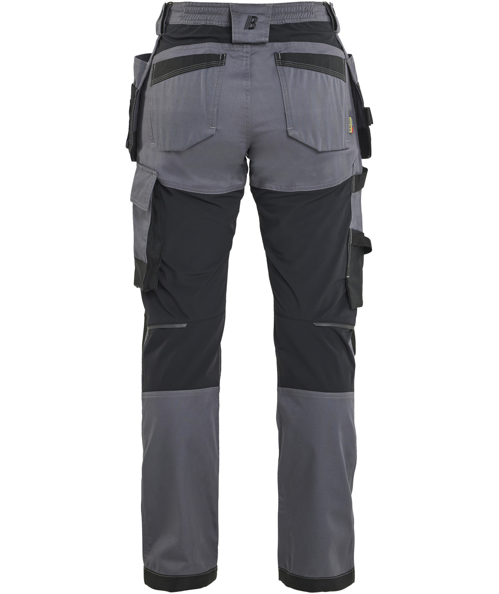 Bl&aring;kl&auml;der dame h&aring;ndv&aelig;rkerbukser, Mellemgr&aring;