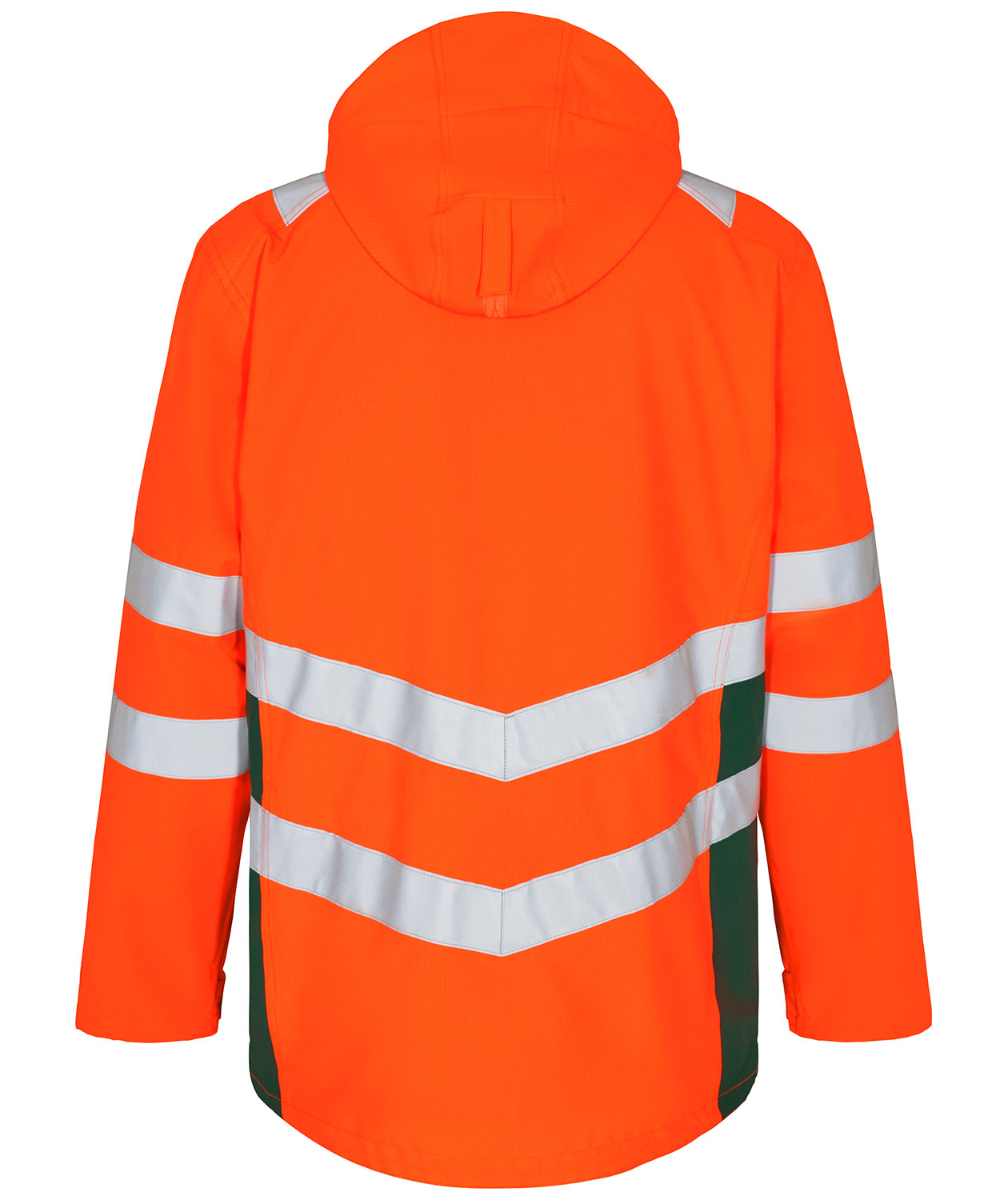 Engel Safety Parka Shelljacke, Orange/Gr&uuml;n, large image number 1