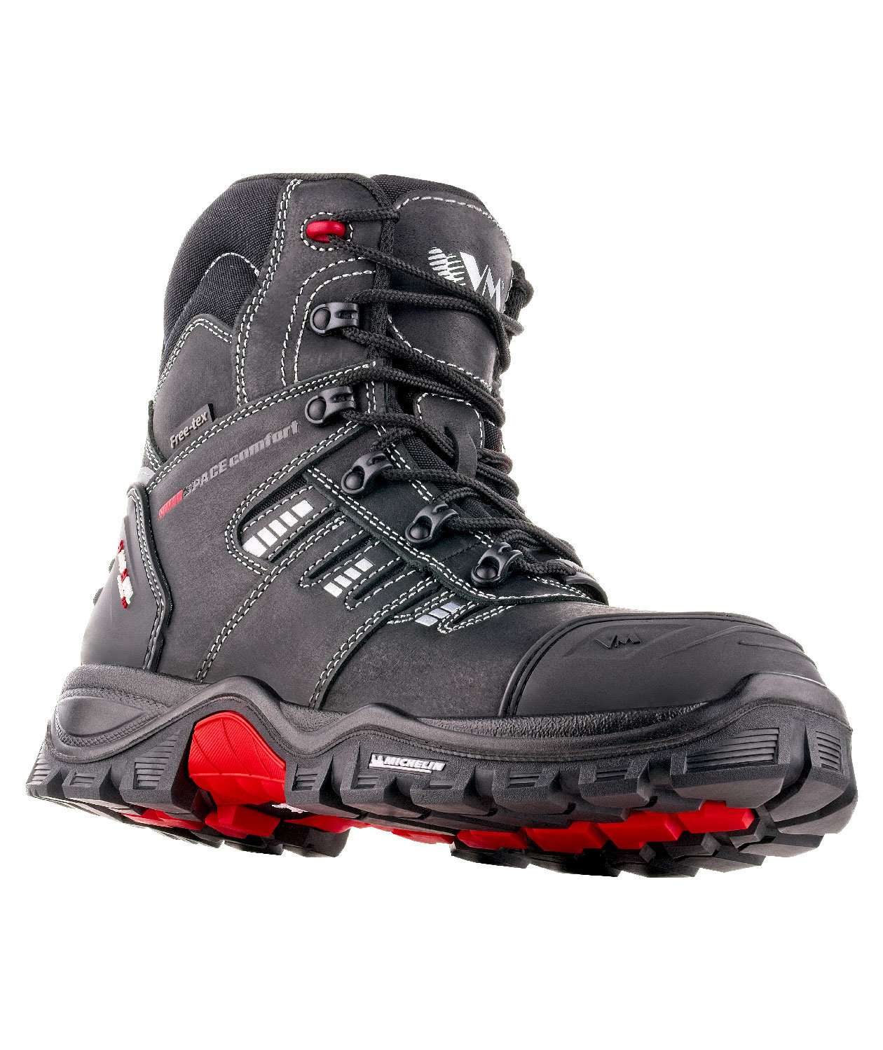 VM Footwear Portland skyddsst&ouml;vlar S3, Svart, large image number 1