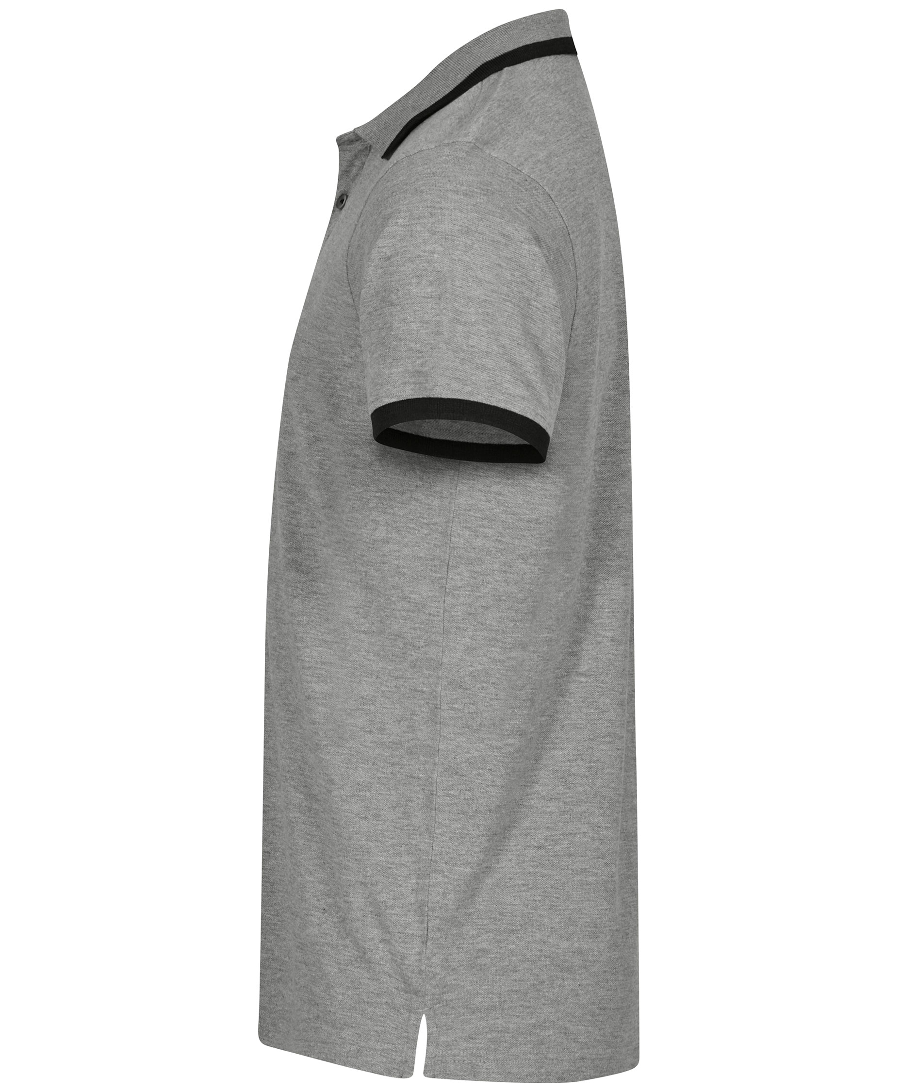 Clique Austin Poloshirt, Grey melange, large image number 3
