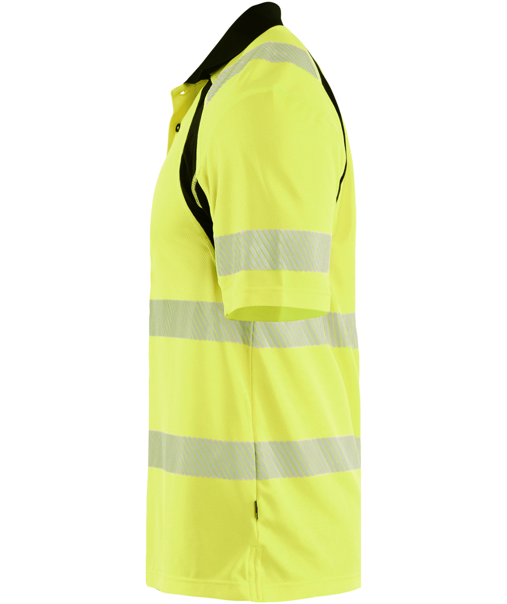 Bl&aring;kl&auml;der polo shirt, Hi-vis Yellow/Black, large image number 4