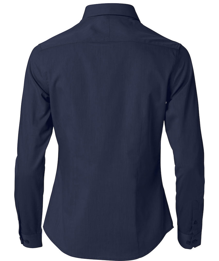 Clique Clare skjorta dam, M&ouml;rk Marinbl&aring;, large image number 2