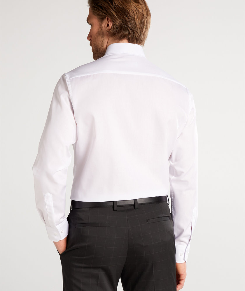 Eterna Uni Modern fit Poplin shirt, White, large image number 2