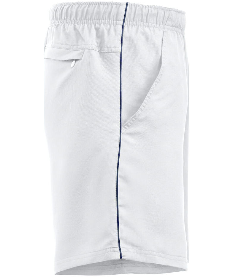 Clique Hollis Sportshorts, Wei&szlig;/Marine, large image number 2