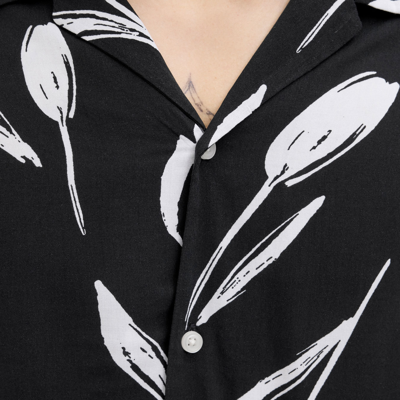 Jack & Jones JJEJEFF CHARGE RESORT kort&aelig;rmet skjorte, Sort, large image number 4