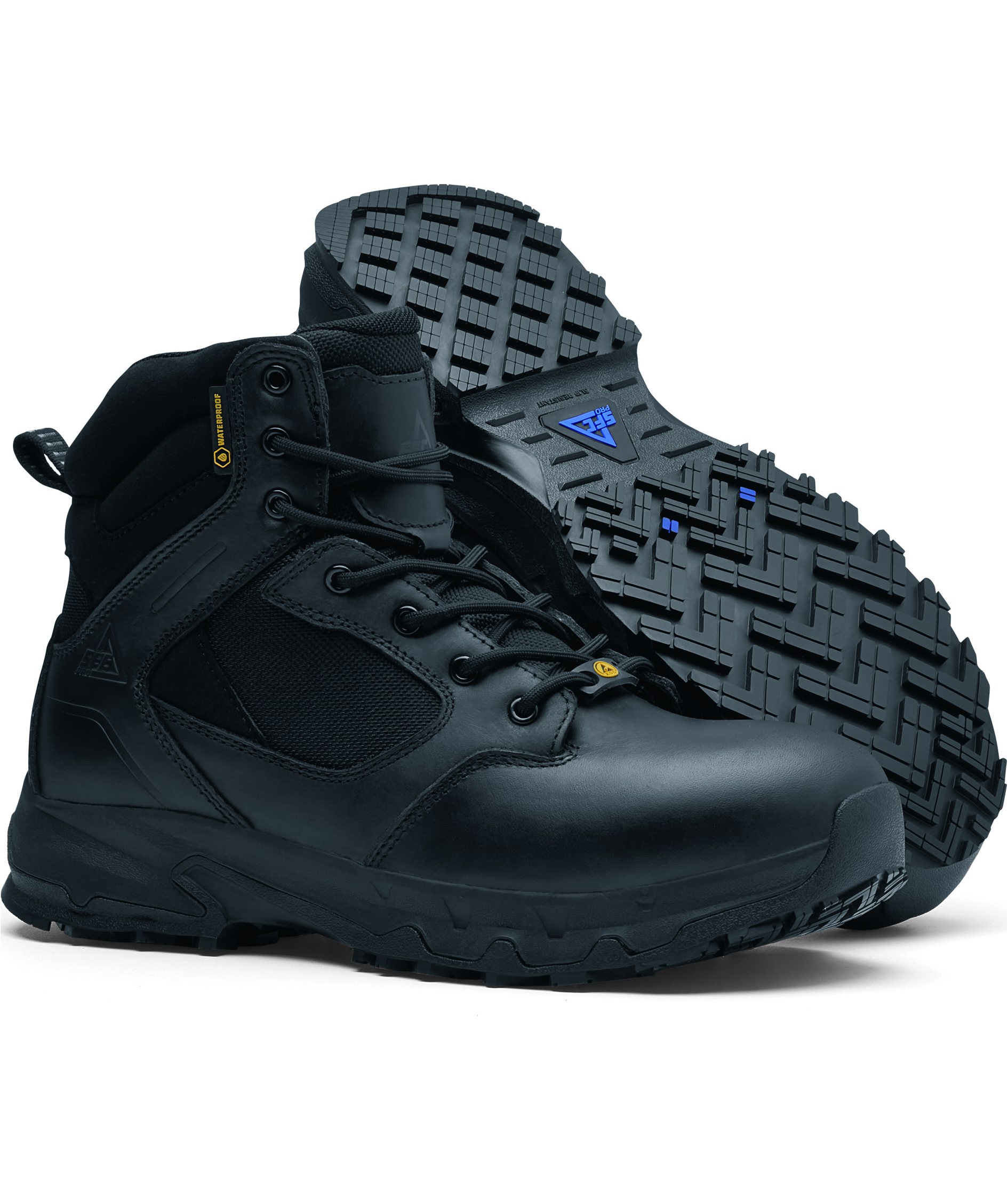 Shoes For Crews Defense Mid boots O6, Black, large image number 14