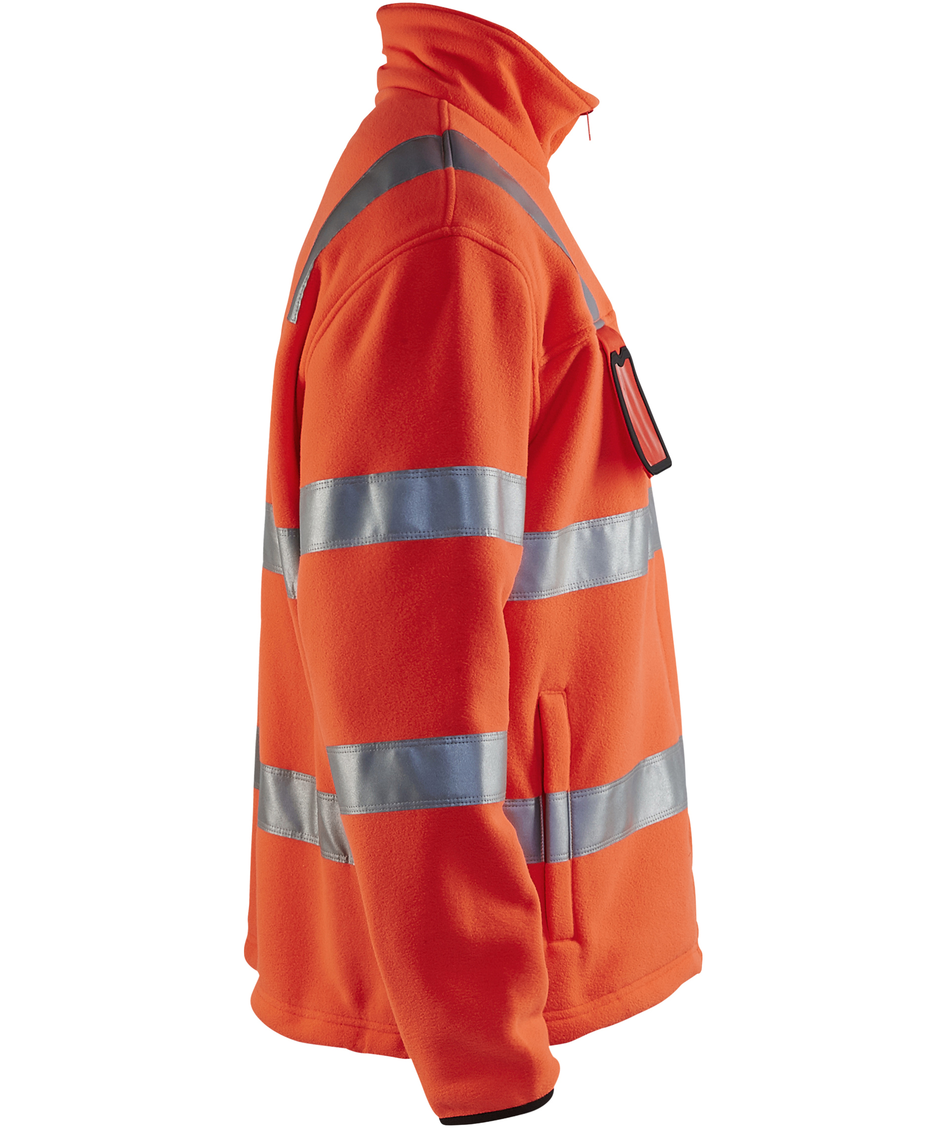 Bl&aring;kl&auml;der fleece jacket, Hi-Vis Red, large image number 2
