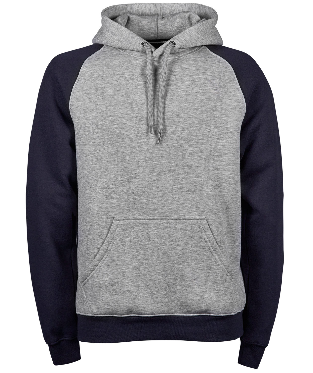 Tee Jays Two-Tone hoodie, Grey/Navy