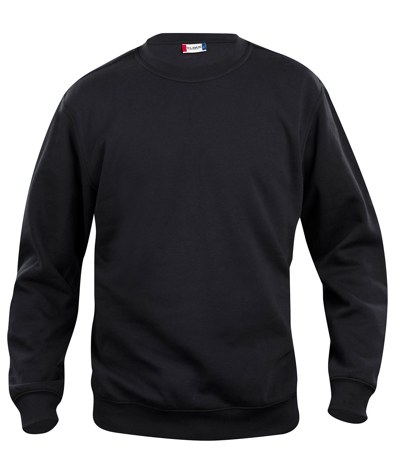 Clique Basic Roundneck genser for barn, Svart, large image number 0