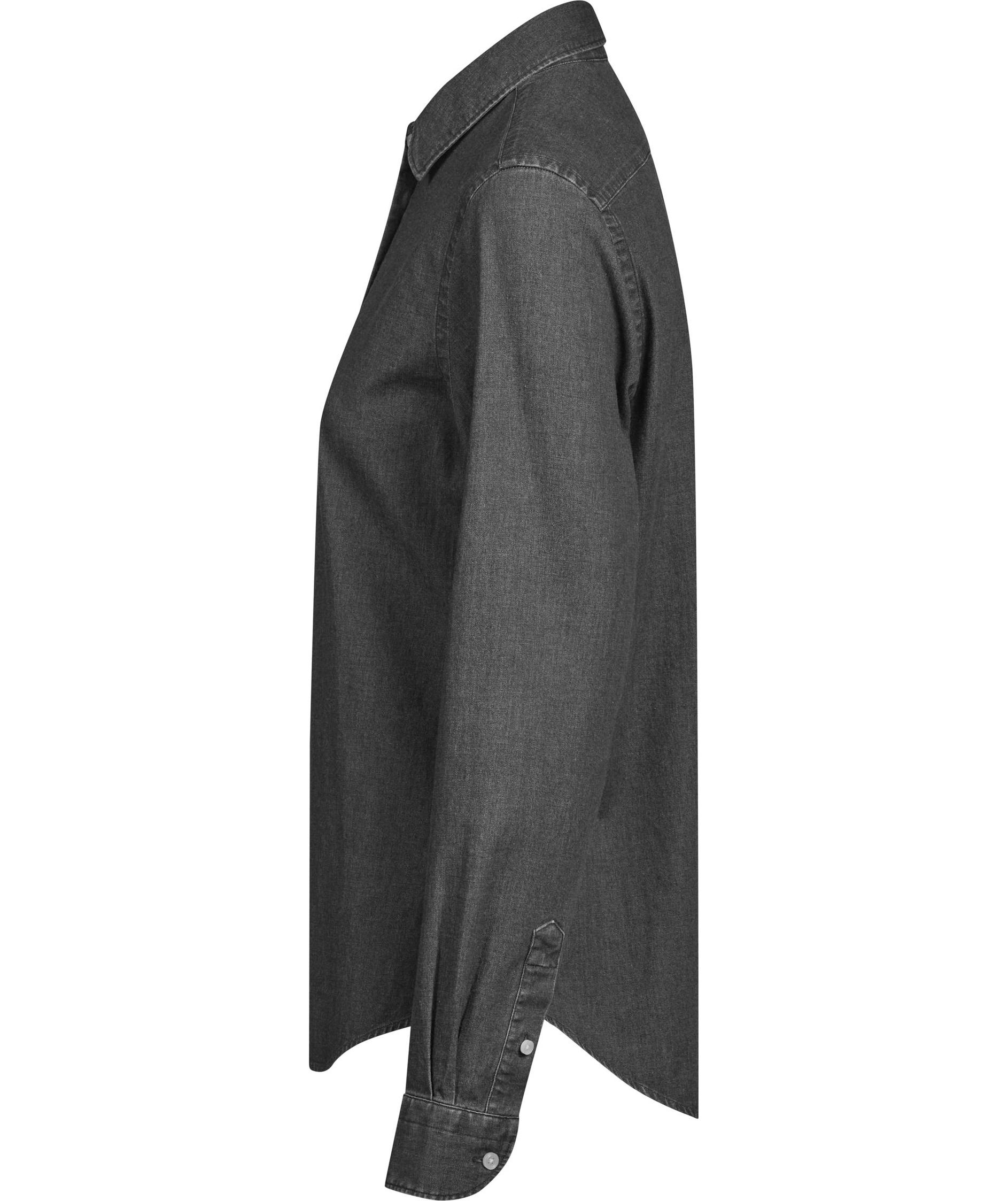 Tee Jays denim women's shirt, Black Denim, large image number 3