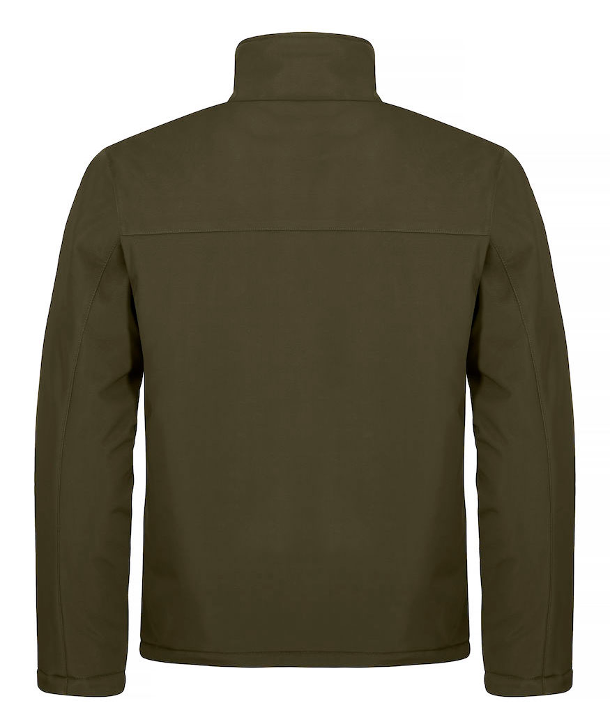 Clique fodrad softshelljacka, Fog Green