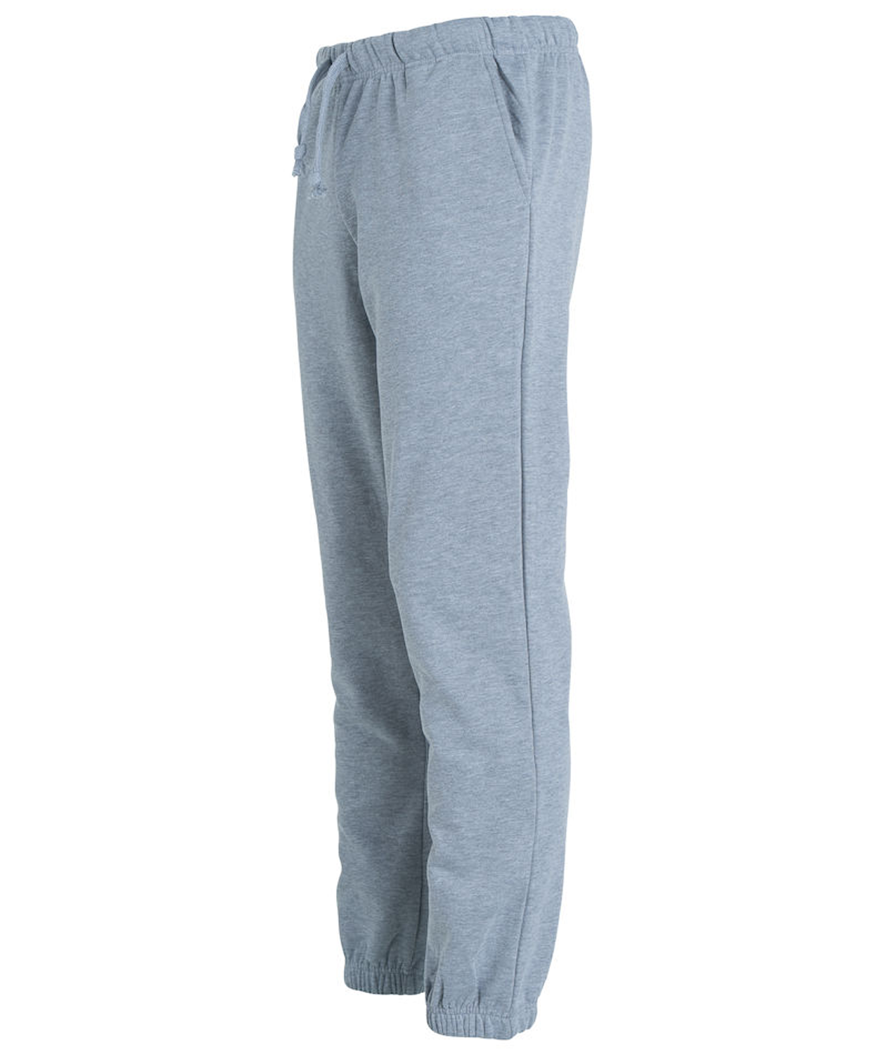 Clique Basic  trousers, Grey Melange, large image number 2