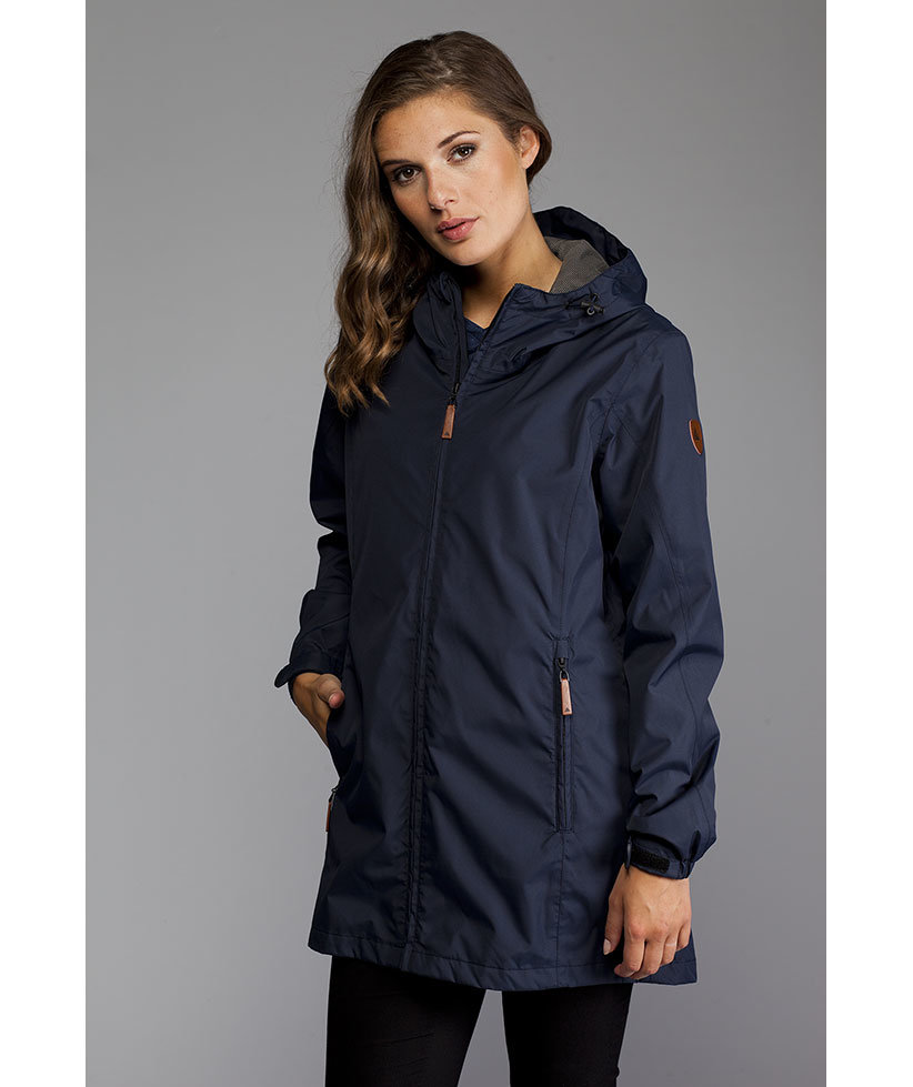 Pitch Stone Damen Shelljacke, Navy, large image number 2