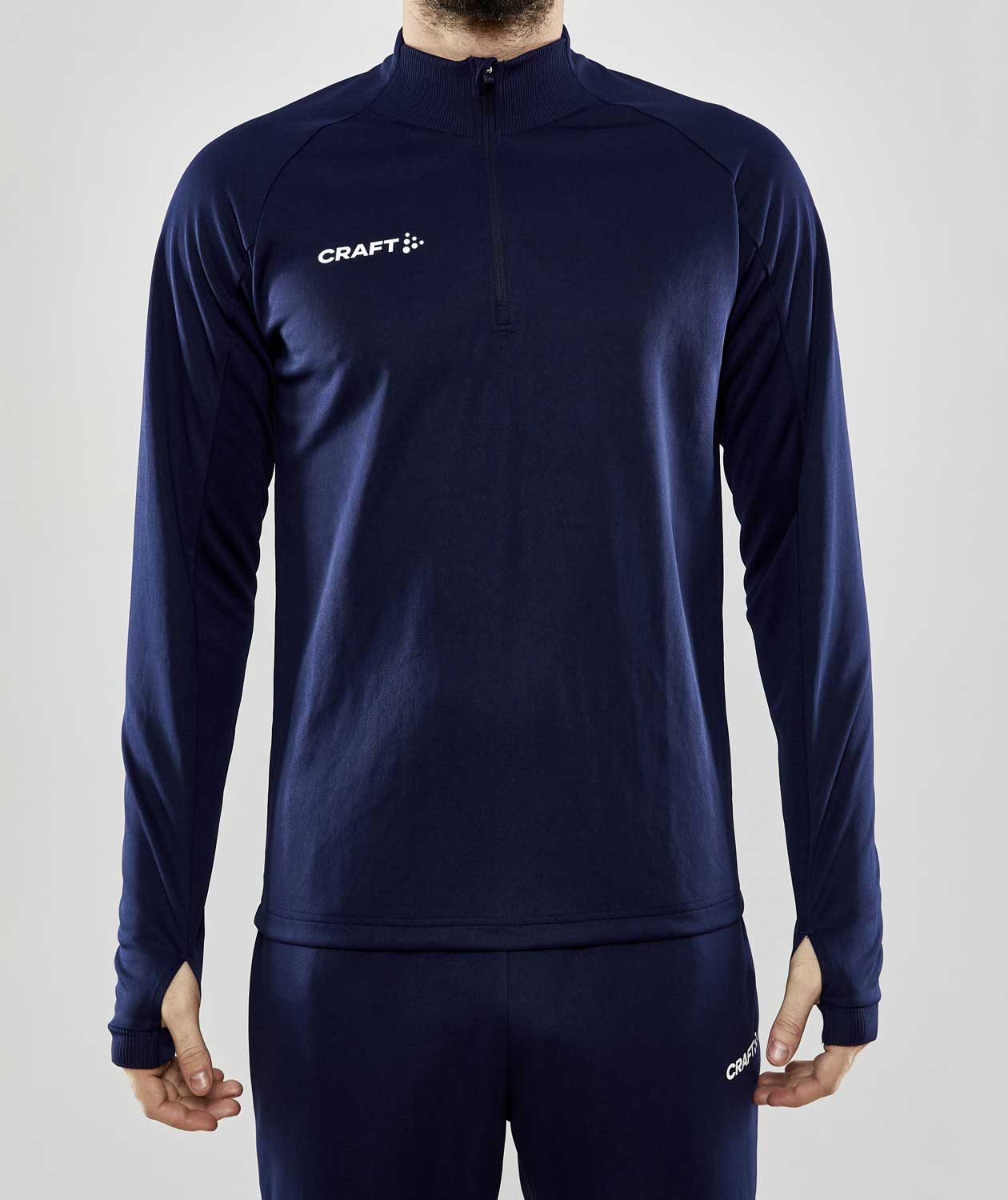 Craft Evolve Halfzip Sweatshirt, Navy, large image number 1