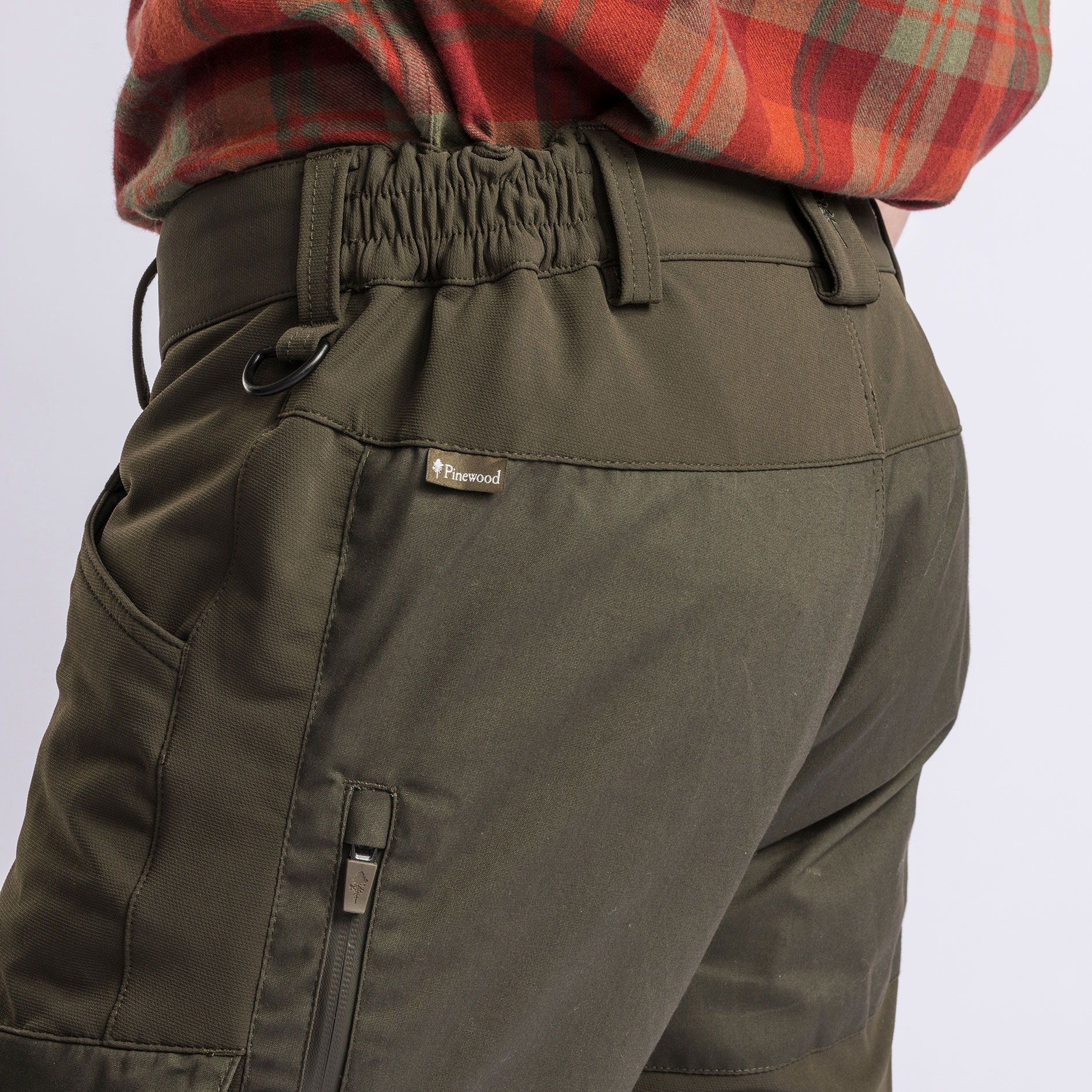 Pinewood Dog Sports Trainer Extreme bukser, Moss green, large image number 7