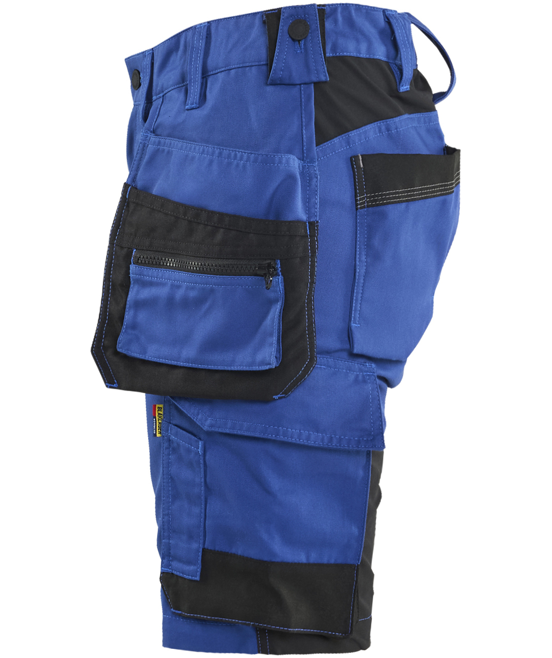 Bl&aring;kl&auml;der dame h&aring;ndv&aelig;rkershorts, Koboltbl&aring;/sort, large image number 3