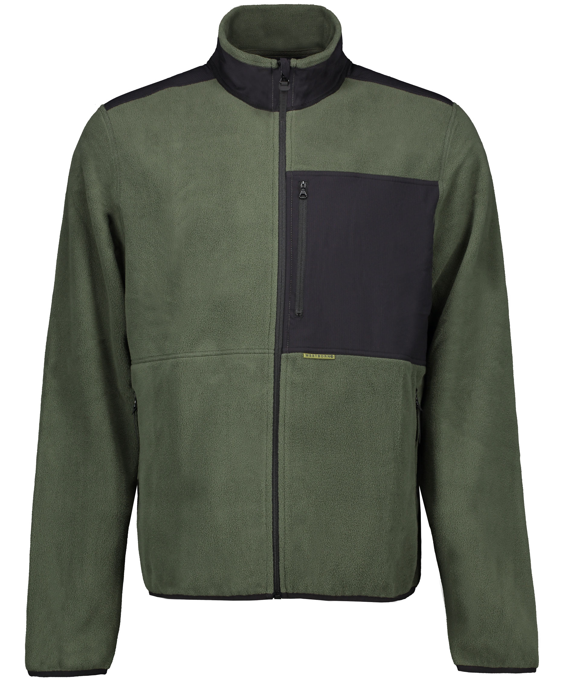 Westborn microfleece jacka, Dusty Olive
