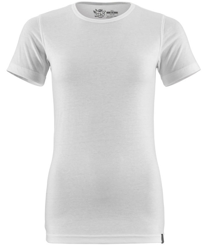 Mascot Crossover dame T-skjorte, Hvit, Hvit, swatch