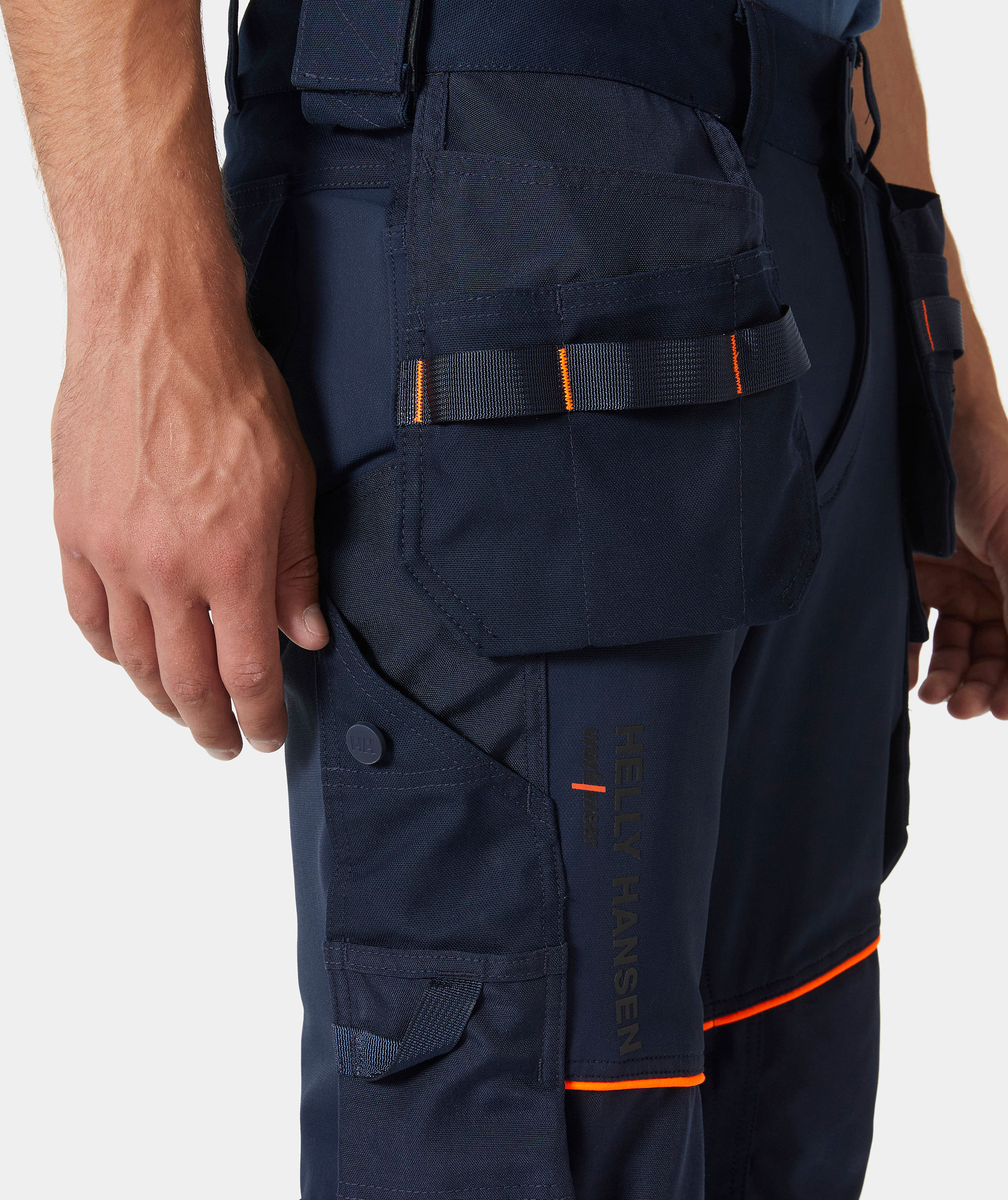 Helly Hansen Chelsea Evo. h&aring;ndverkerbukse, Navy, large image number 4