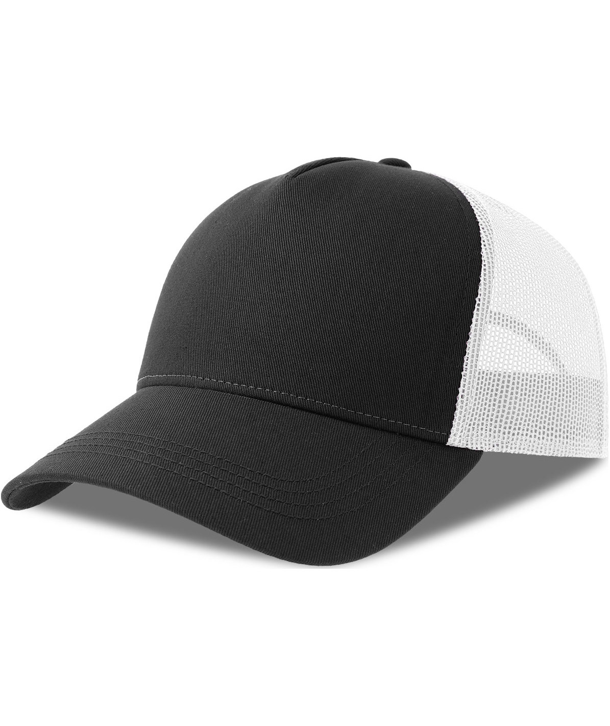 Atlantis Rapper Cotton-S cap, Black/white, Black/white, swatch