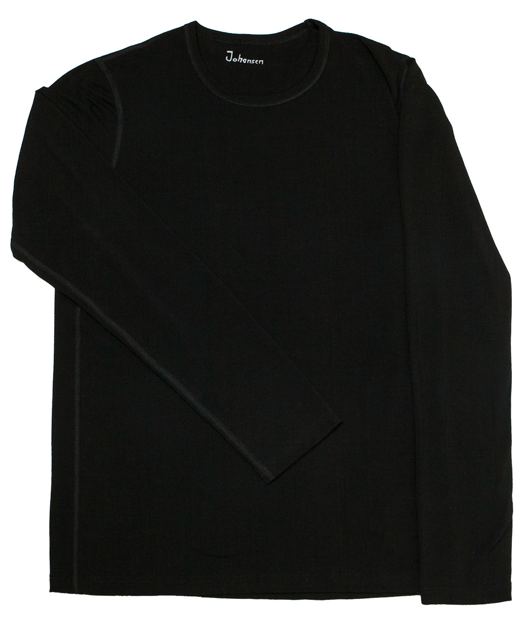 Joha Johansen Michael lang&auml;rmliges Unterhemd mit Bambus, Schwarz