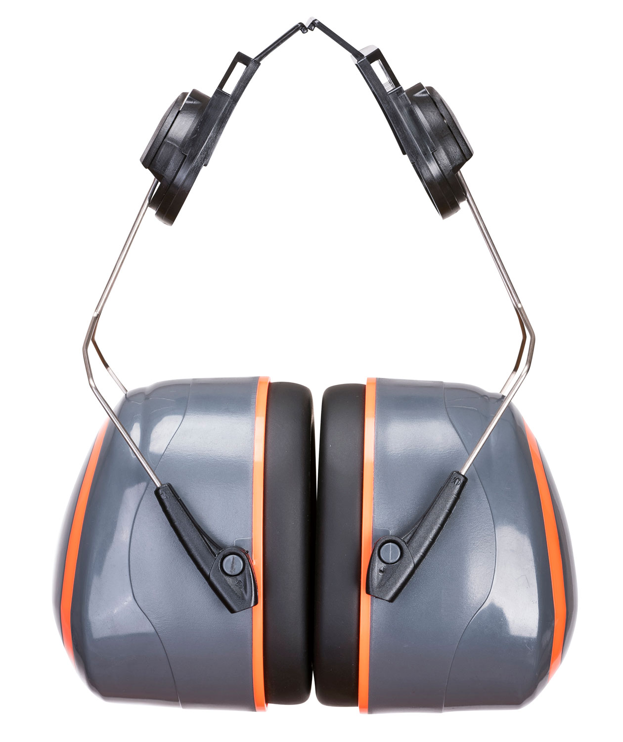 Portwest PW62 Geh&ouml;rschutz zur Helmmontage, Grau/orange