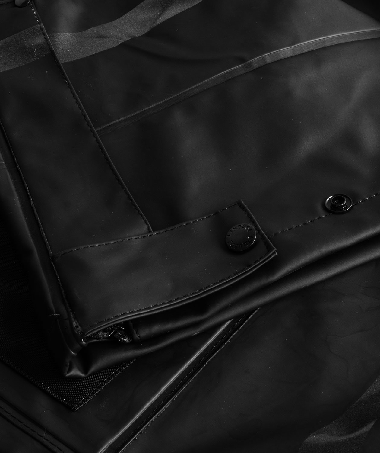 Lyngs&oslash;e PU/PVC Regenhose, Schwarz, large image number 2