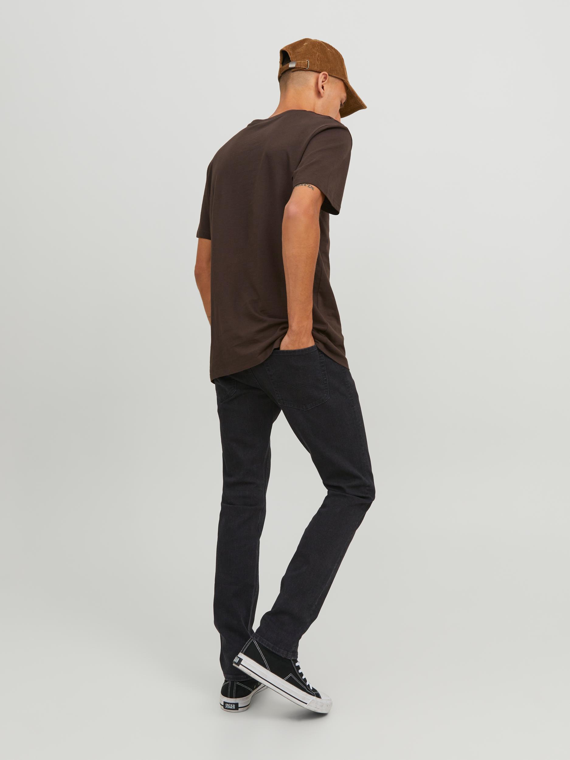 Jack & Jones JJIGLENN SQ 356 Jeans, Black Denim, large image number 6