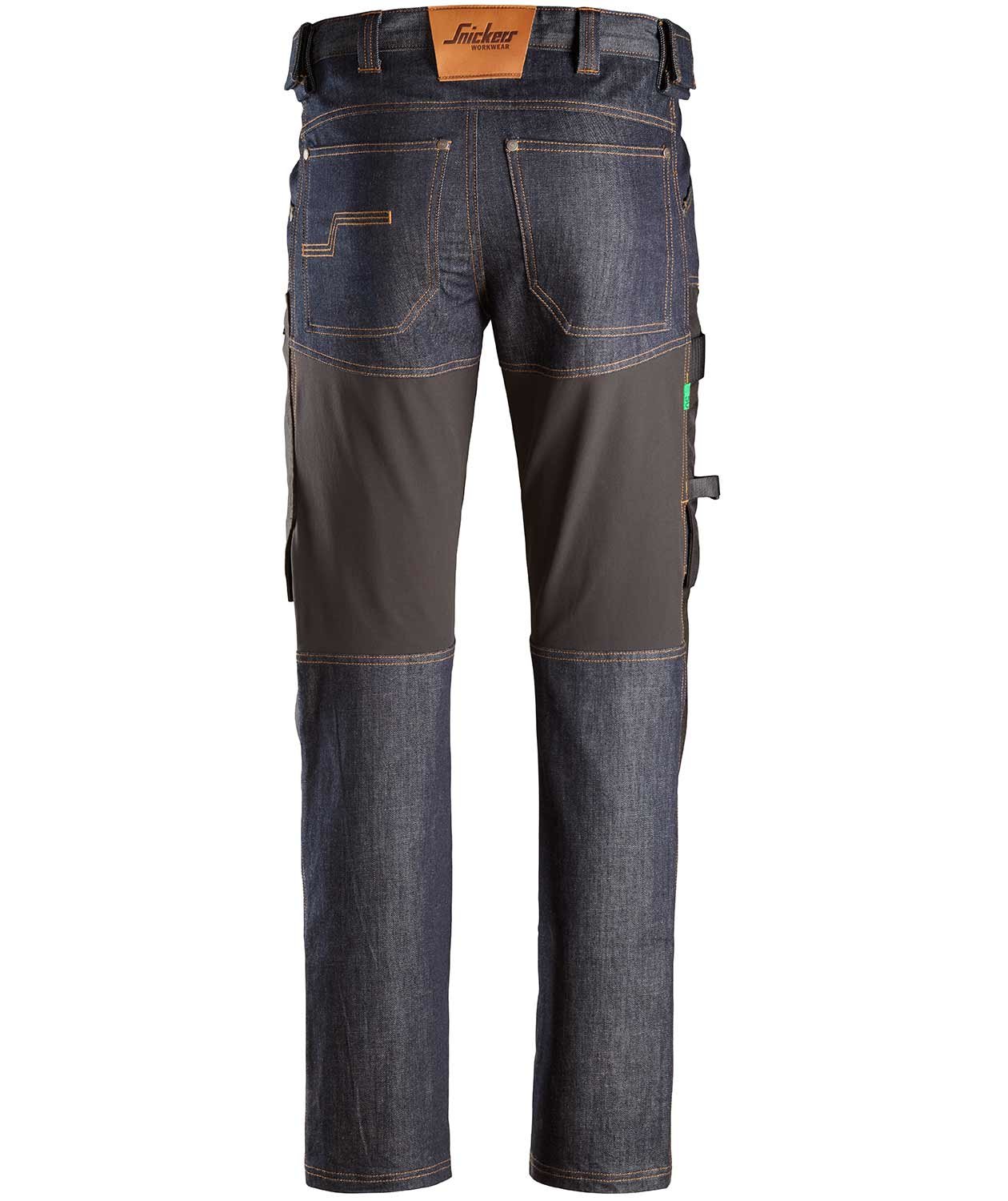 Snickers FlexiWork denim work trousers 6956, Denim/Black, large image number 1