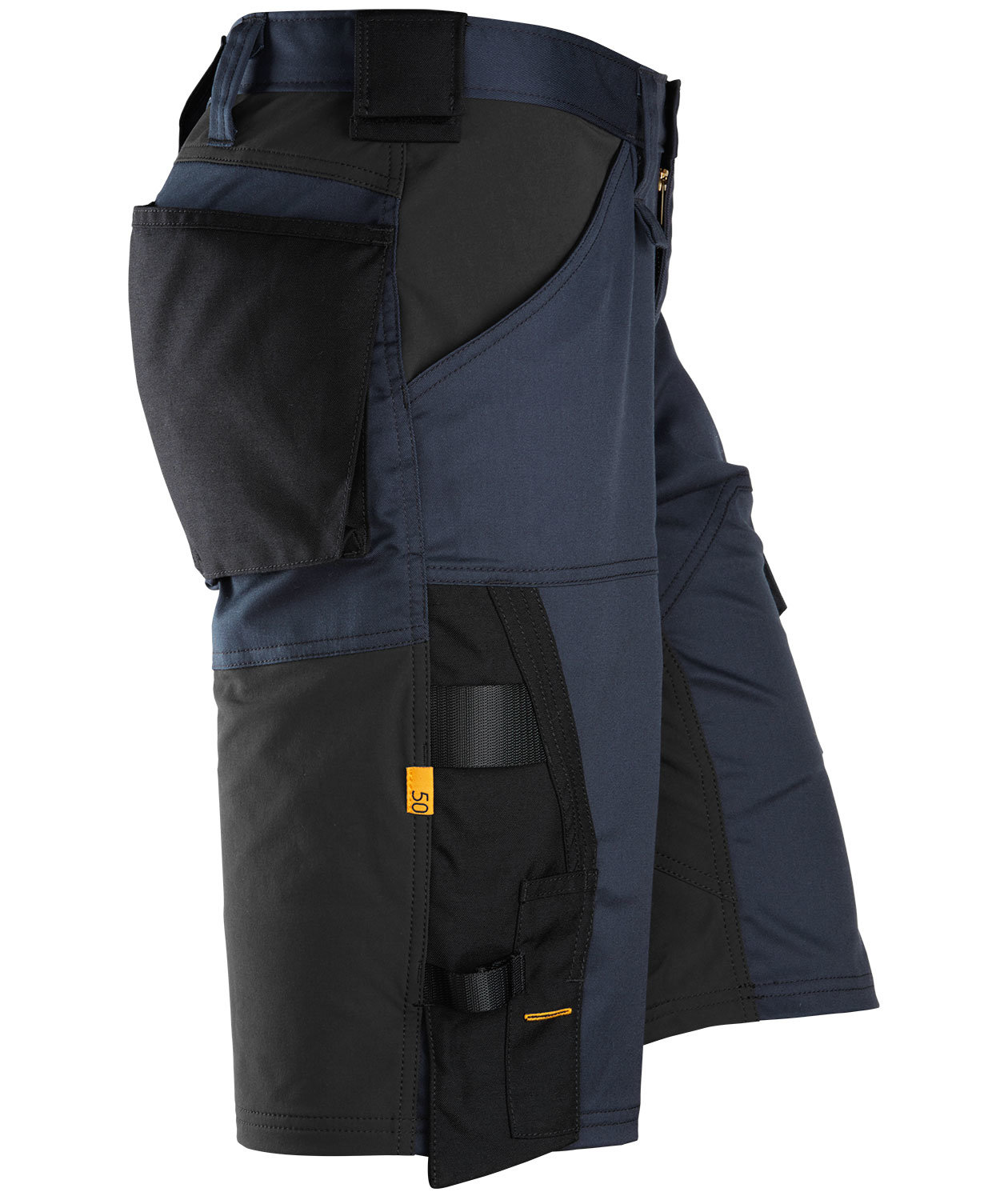 Snickers AllroundWork arbeidsshorts 6153, Navy/Svart, large image number 3