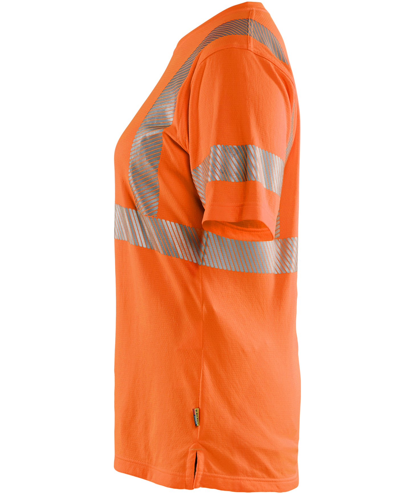 Bl&aring;kl&auml;der dame T-skjorte, Hi-vis Orange, large image number 4