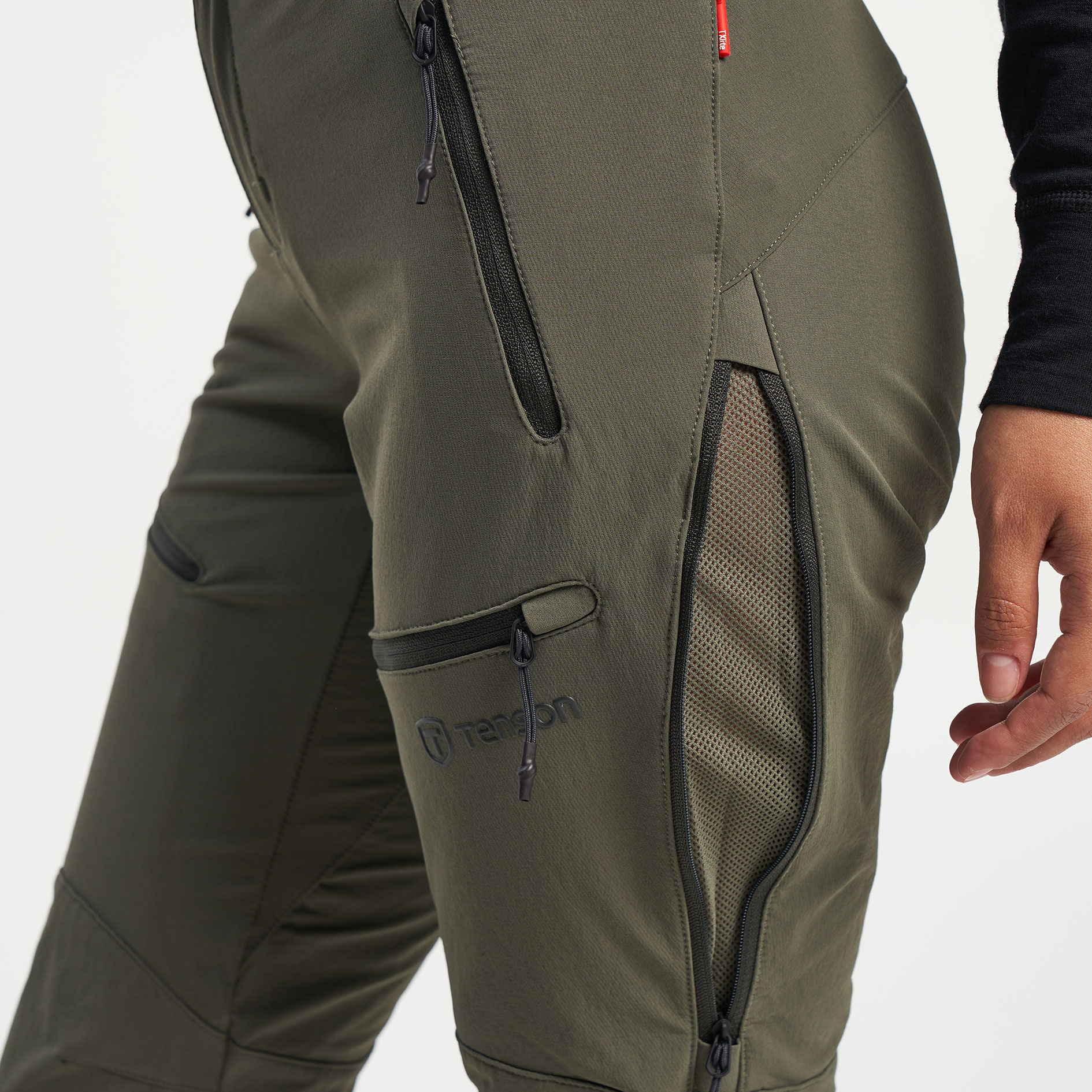 Tenson TXlite Flex damebukser, Dark Olive, large image number 5
