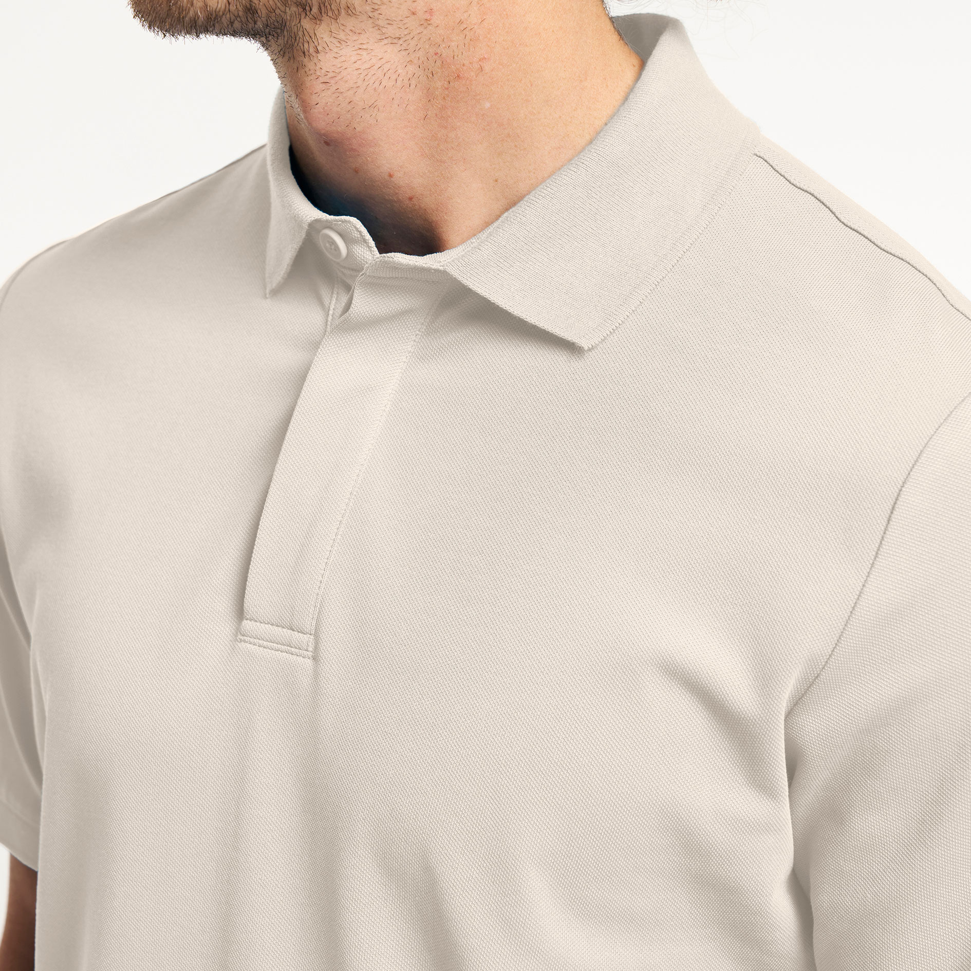 Tenson Prio polo T-shirt, Sand, large image number 4