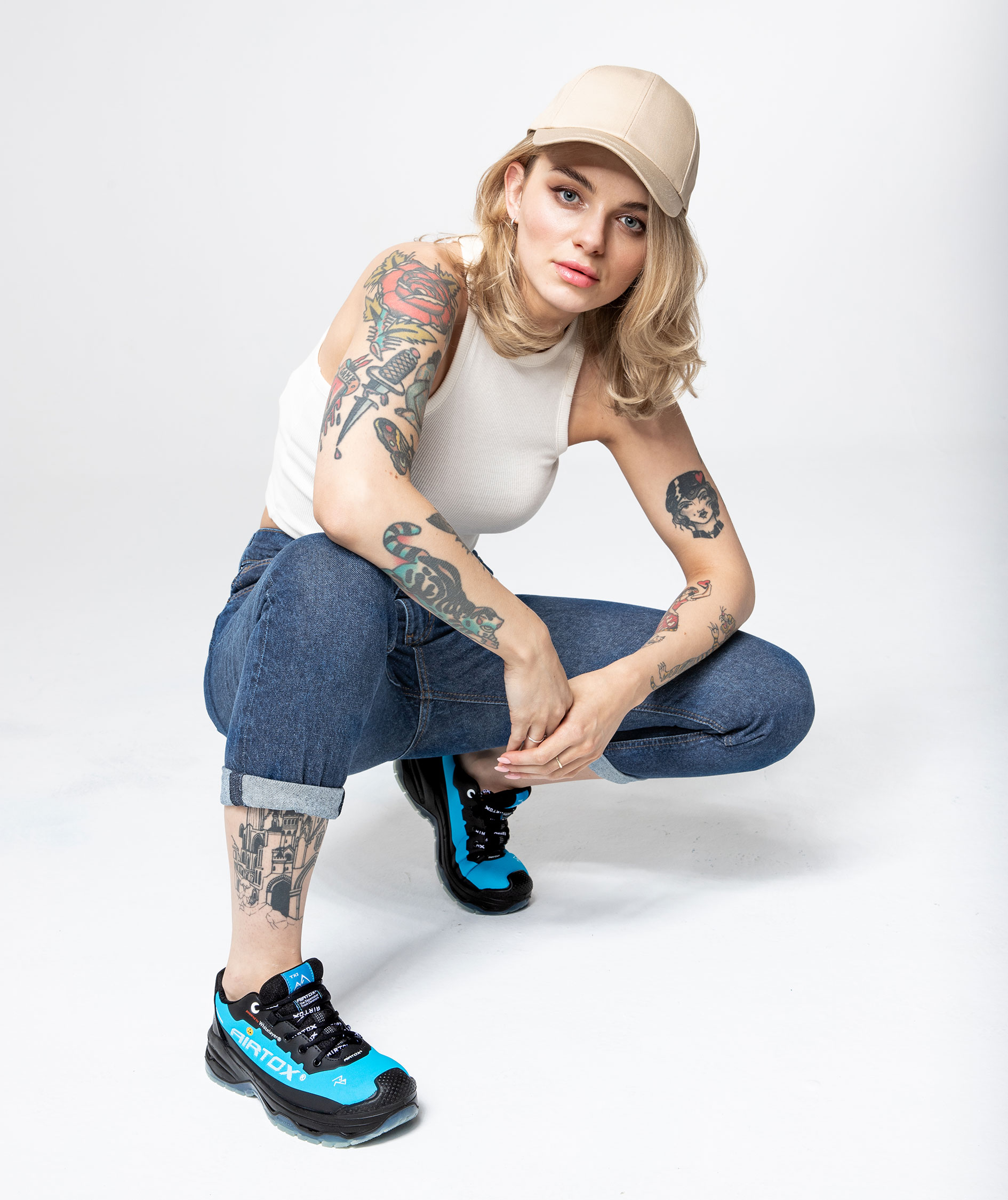 Airtox TX2 sikkerhedssko S3, Bl&aring;/Sort, large image number 14