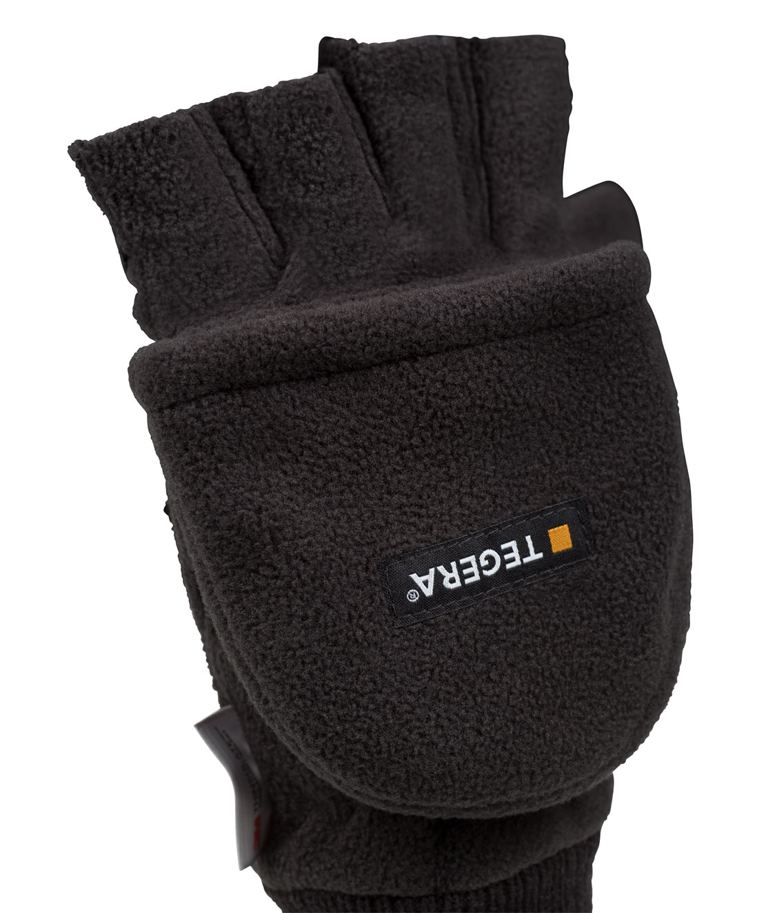 Tegera T6030 fingerless Thinsulate&trade; wintergloves, Black, large image number 3