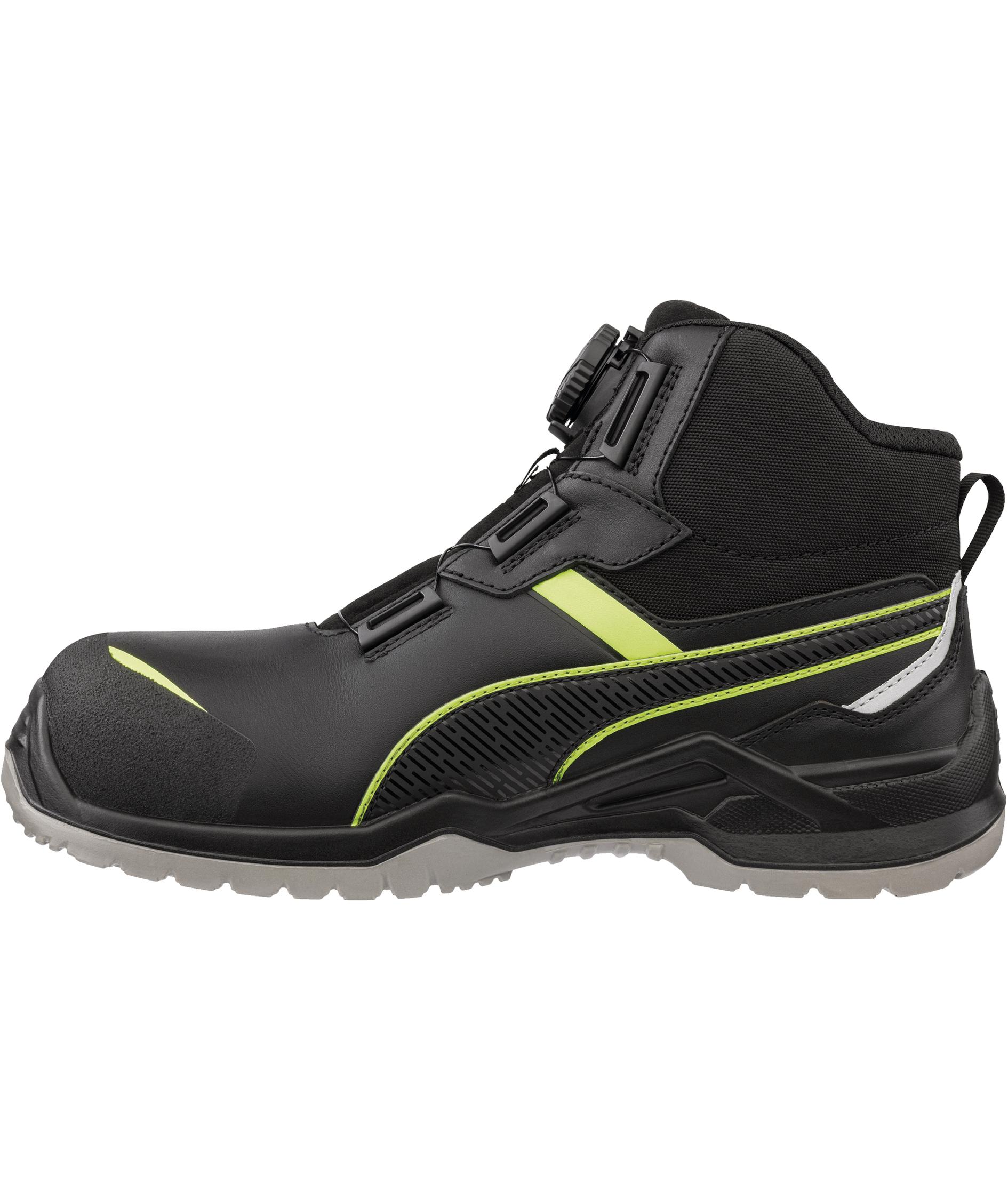 Puma Krypton sikkerhedsst&oslash;vletter S3S, Black/Green, large image number 3