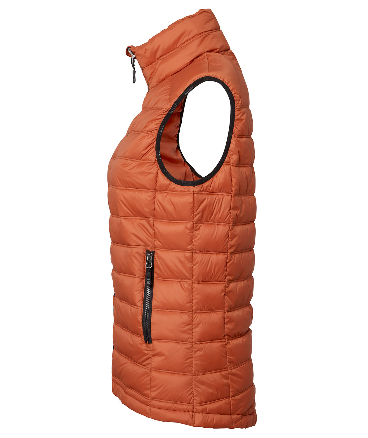 South West Amy dame quiltet vest, Dark-orange, large image number 3