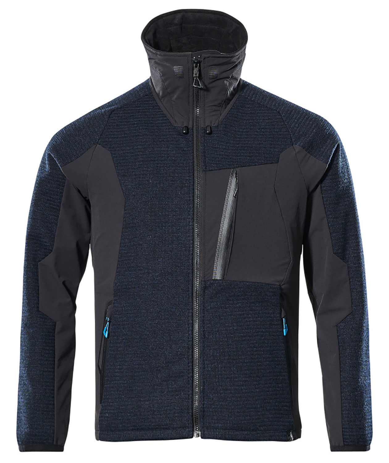 Mascot Advanced stickadjacka, M&ouml;rk Marinbl&aring;/Svart, large image number 0